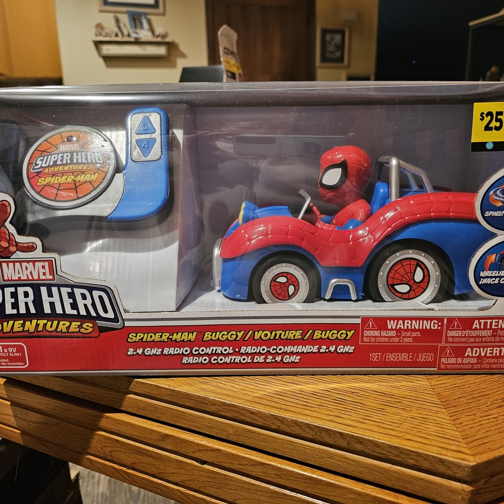 Spider-Man Buggy Radio-Controlled Toy Car